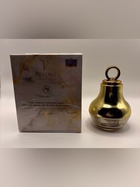 Prédiré Paris Eye Night Serum & Wrinkle Vanisher Device Gold Hydrating 50ml NIB